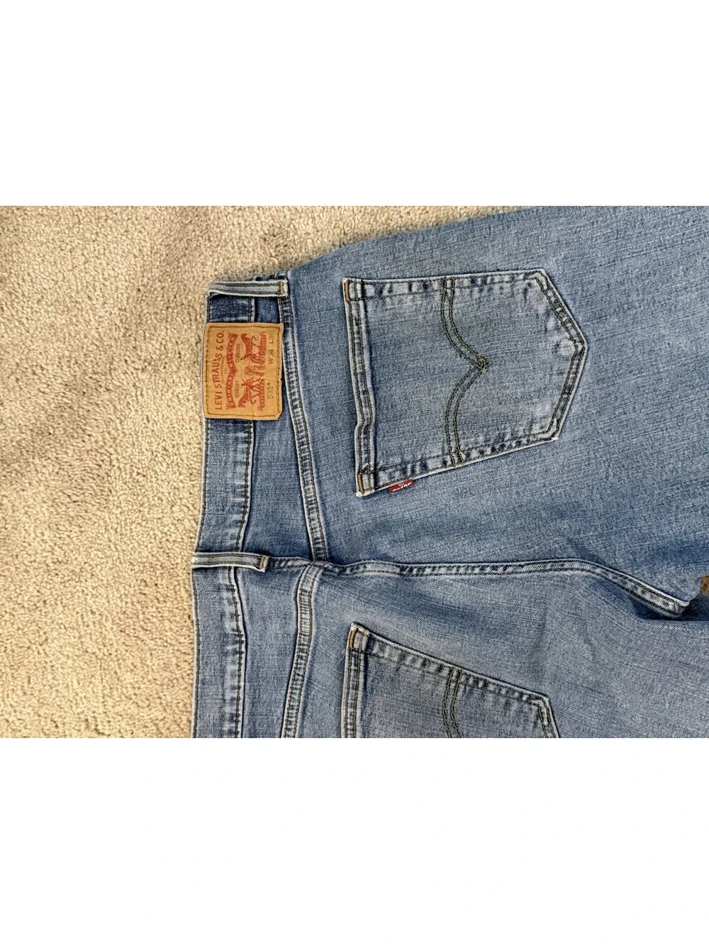 Levi’s 511 Slim Jeans Men’s W34 L30 Light Blue Wash Stretch Denim Pants